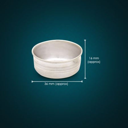 Vati/Katori Prasad Patra for Prasadam in Pure Silver