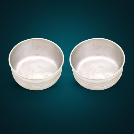 Vati/Katori Prasad Patra for Prasadam in Pure Silver
